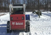 Telescoop bobcat snowplow 